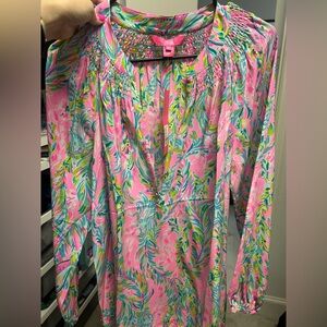Lilly Pulitzer Elsa large L unicorn of the seas BNWT
